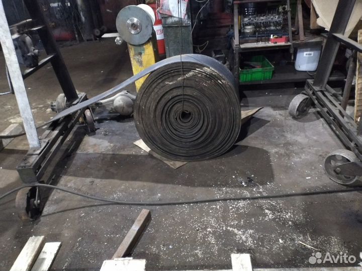 Лента транспортёрная(прорезиненая, новая мягкоя и