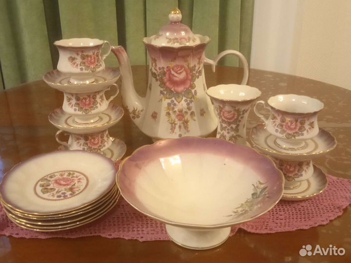 Чайно кофейный сервиз Коростень