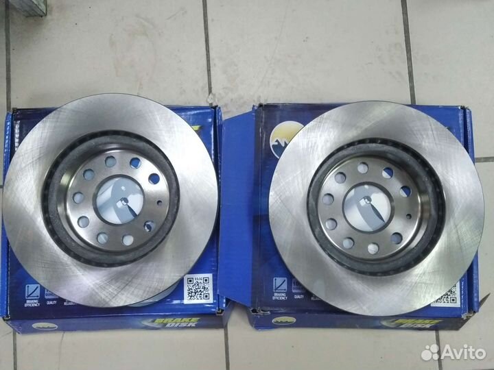 Диски передние тормозные Шкода Октавия 280*22
