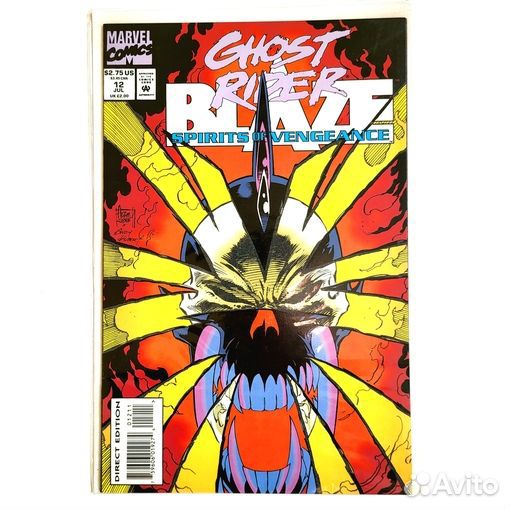 Комикс Ghost Rider/Blaze #12 на английском языке