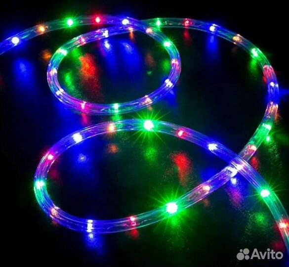 Гирлянда уличная Дюралайт Model RGB-16М разноцветный