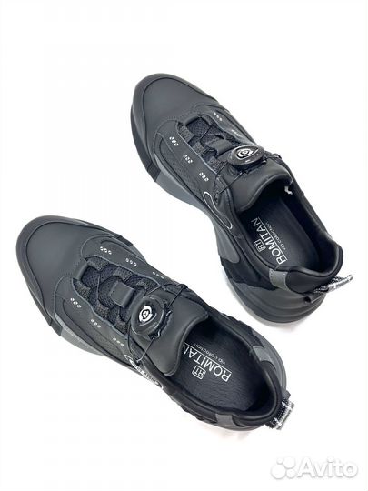 Кроссовки мужские кожаные Romitan