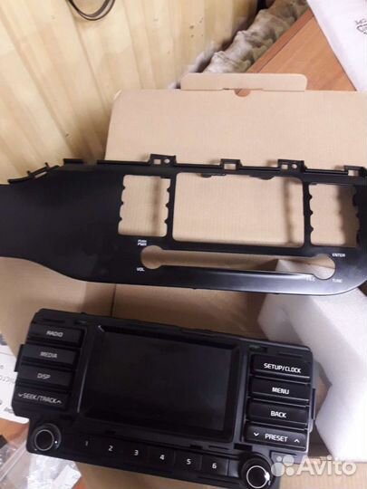 Штатная магнитола кио рио х лайн