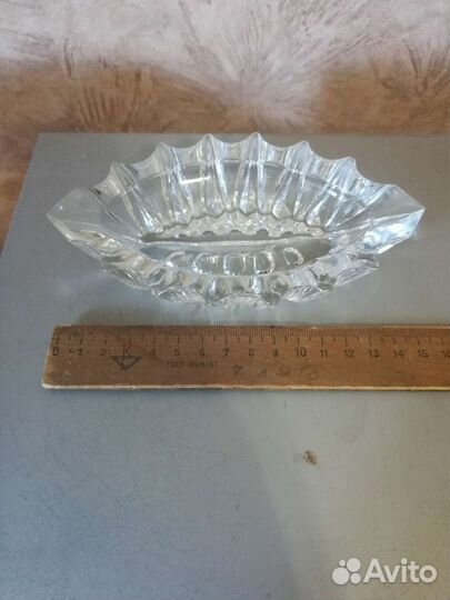 Хрустальная пепельница