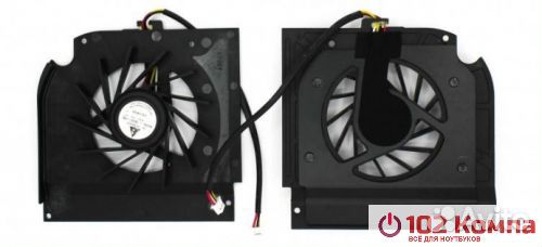 Кулер для ноутбука HP DV9000 с процессорами AMD