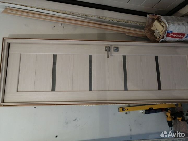 Межкомнатные двери бу 60 см с коробкой