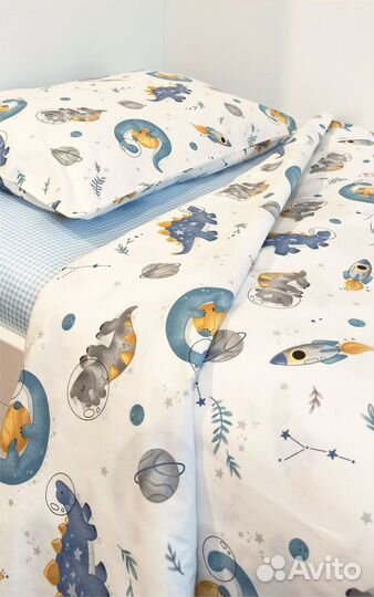 Детское постельное белье подушки одеяла новые