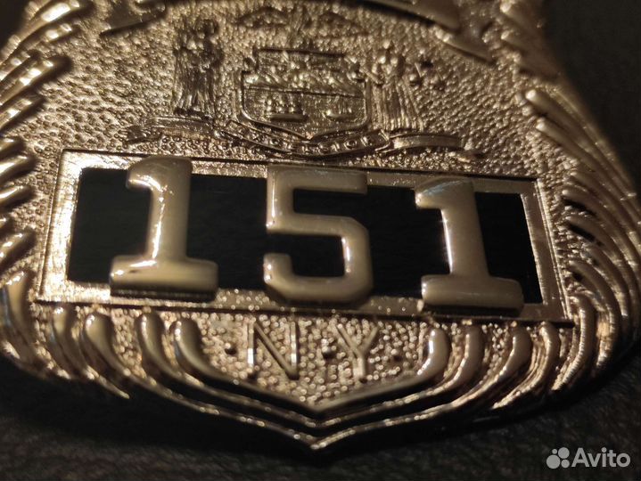 Значок Полиция Нью Йорк. 151. Оригинал