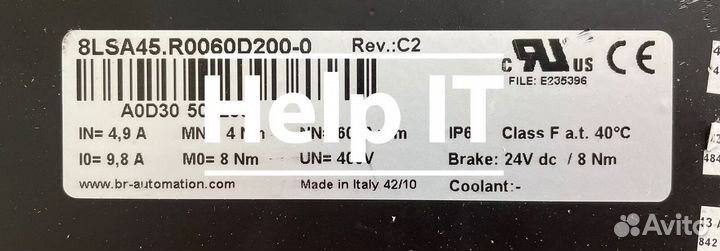 Двигатель B&R 8LSA45.R0060D200-0