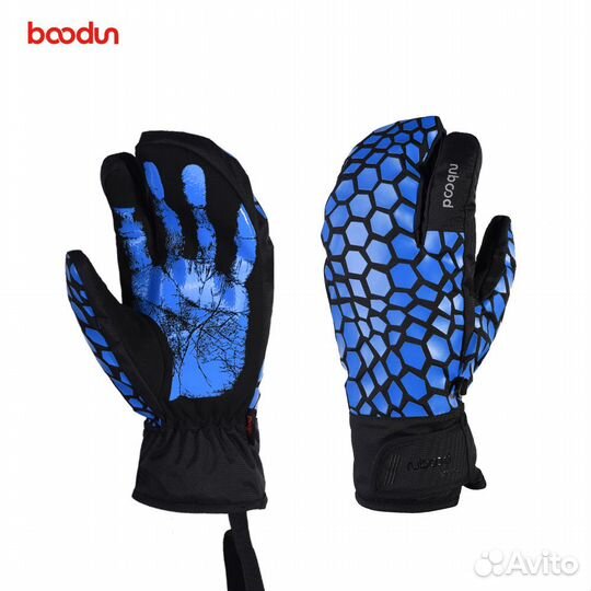 Варежки горнолыжные Boodun 1100 Blue S