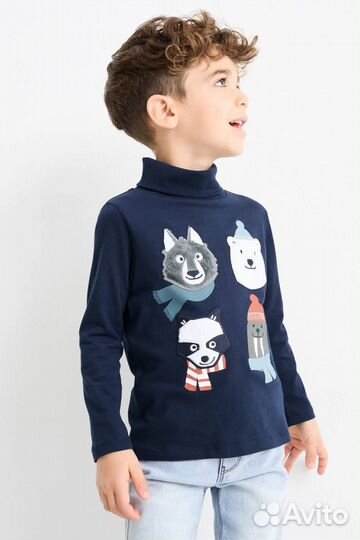 Водолазки C&A 98 для мальчика новые