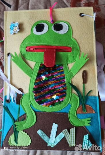 Книжка развивашка своими руками