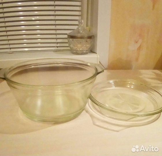 Жаропрочная кастрюля. Бутыль 11 литров стеклянный