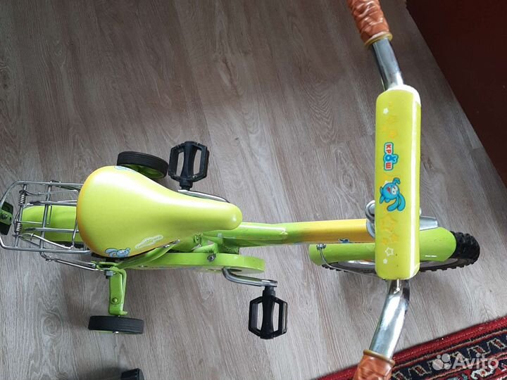 Трехколесный велосипед крош бу