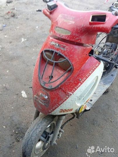 Китайский скутер на разбор