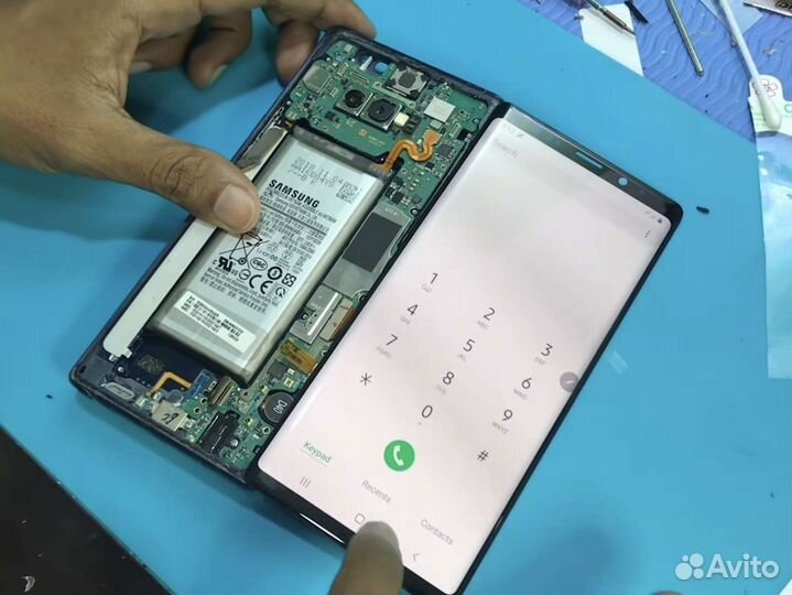 Стекло с Заменой Samsung Galaxy Note 9