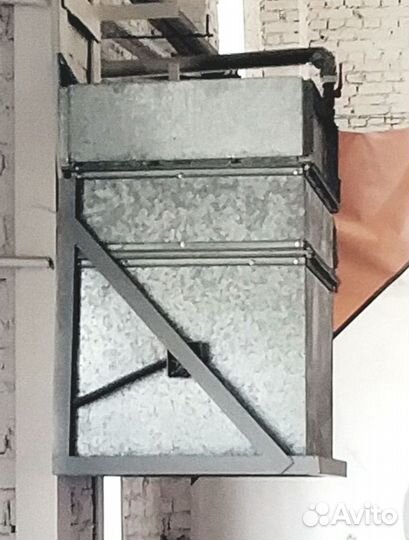 Тепловентилятор водяной (калорифер)