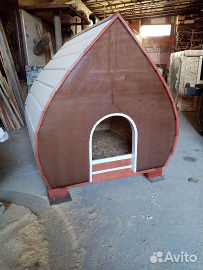 Будка для собаки утепленная