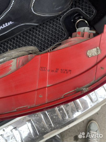 Задние фары на ауди q7