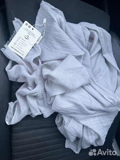 Палантин платок новый бамбук шелк