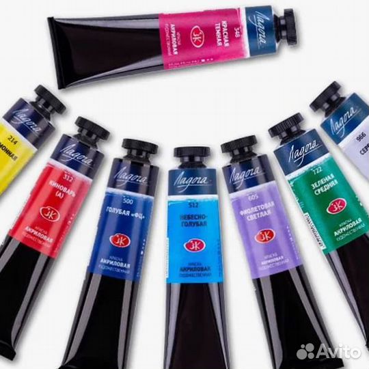 Акриловые краски Ладога, Невская Палитра