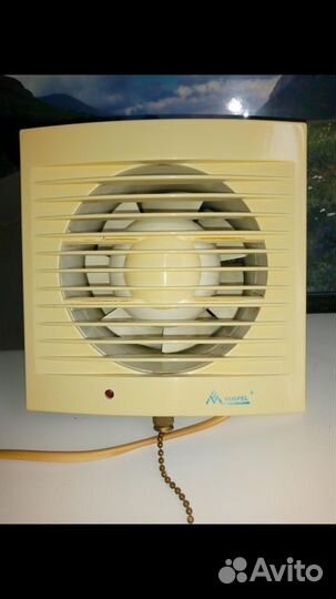 Бесшумный вытяжной вентилятор для помещения