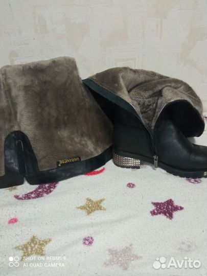 Сапоги женские длинные зима