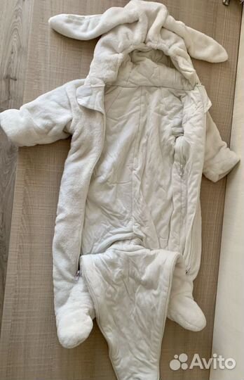 Комбинезон «Зайка» утепленный 74 размер