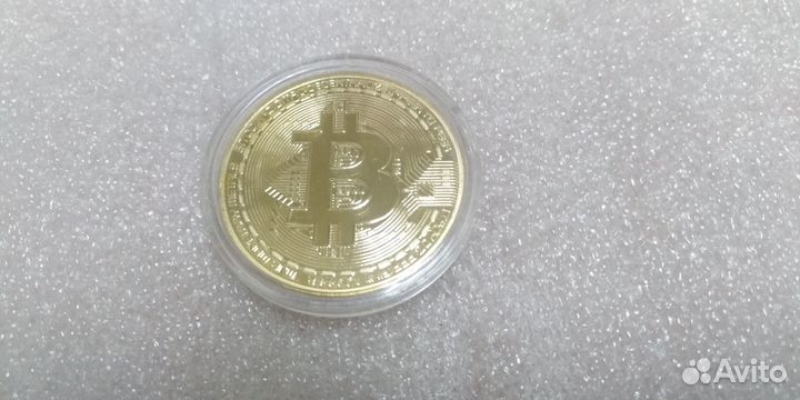 Биткойн в капсуле,подарочный сувенир