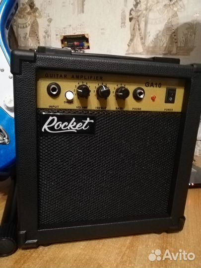 Электрогитара Bosstone SG-03 BL с комбиком