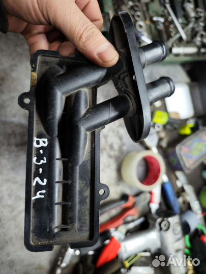 Радиатор печки отопителя Passat b3