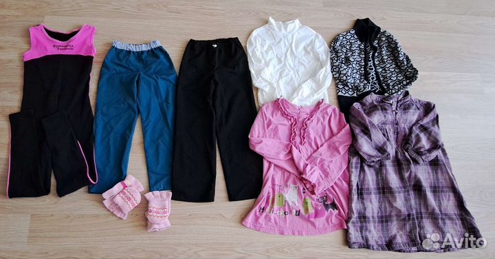 Вещи на девочку 110-122 размер