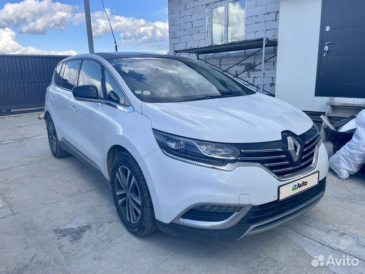 Renault Espace 1.6 МТ, 2017, 105 000 км