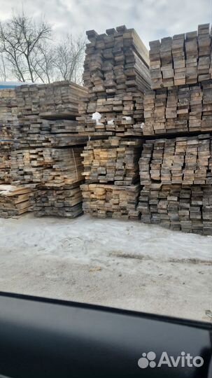 Обрезная доска 50х150х6000 из осина