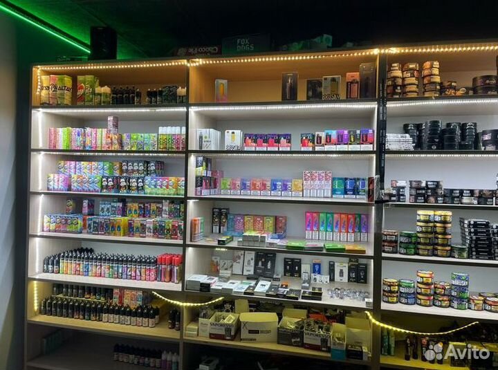Готовый табачный бизнес с ассортиментом вейпов