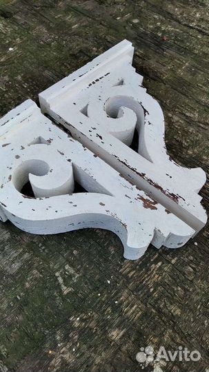 Кронштейн для полки состаренный Прованс