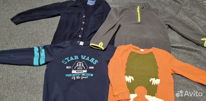 Кофты пакетом, 4-5 лет