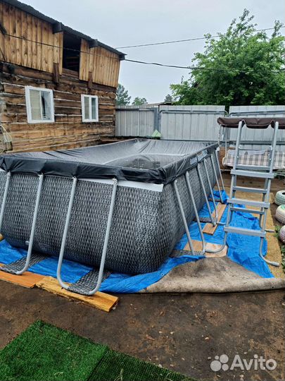 Каркасный бассейн новый