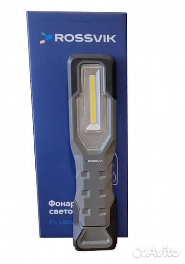 Фонарь светодиодный Rossvik аккумуляторный FL1000
