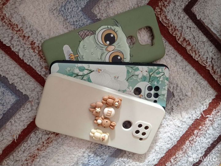 Чехлы на телефон redmi note 9