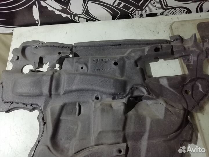 Шумоизоляция дверей Mercedes W220