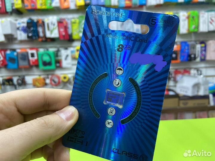 Флешка micro SD 8 GB