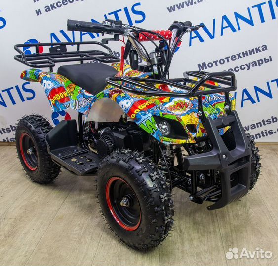 Детский квадроцикл ATV classic mini, комикс