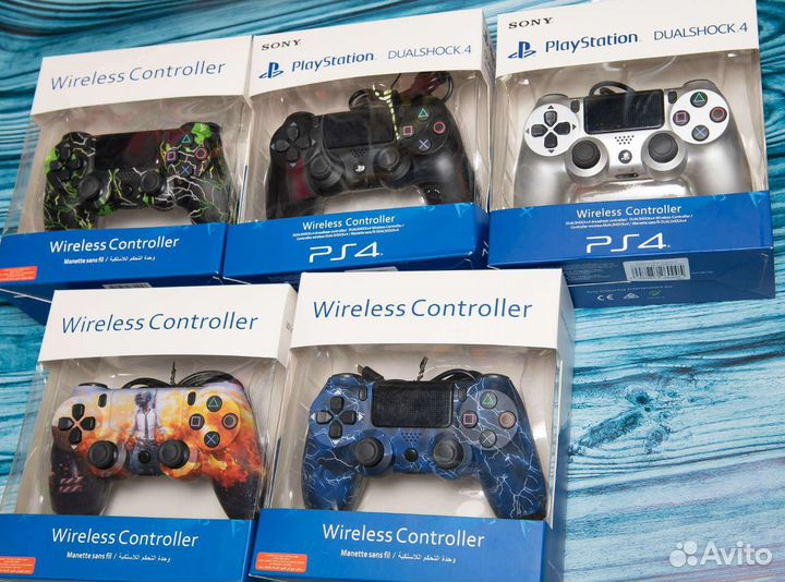 Беспроводные контроллеры на ps4