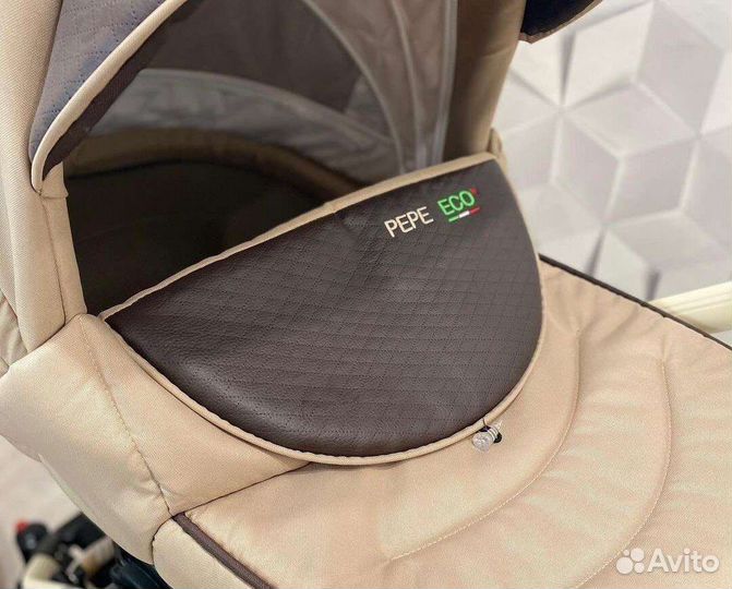 Коляска 3 в 1 Verdi Pepe eco