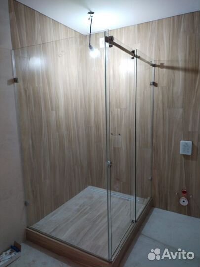 Душевые перегородки кабины из закалённого стекла
