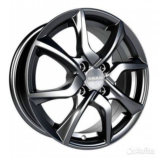 R15 4x100 6J ET45 D54,1 Скад Тулон Графит