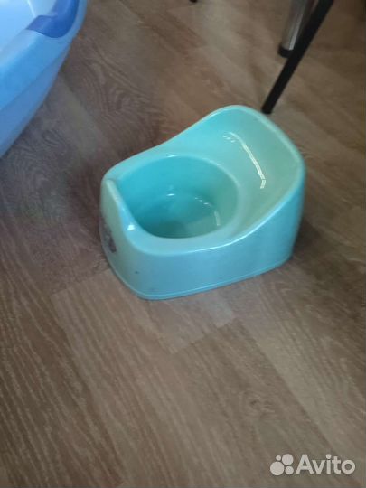 Горшок, ванночка и горка