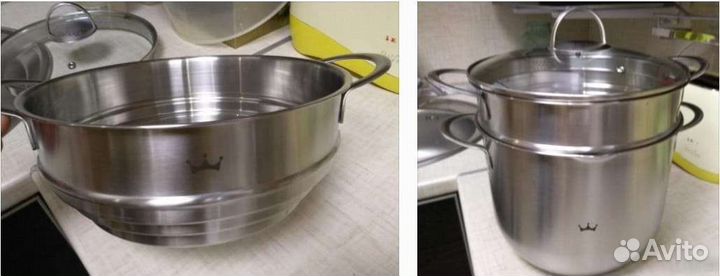 Кастрюля, пароваркаRoyal Kuchen Новые