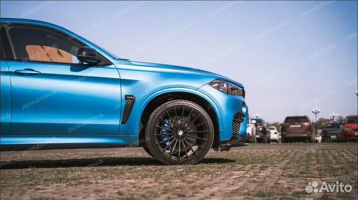 Кованые диски R22 на BMW X6. Свое производство